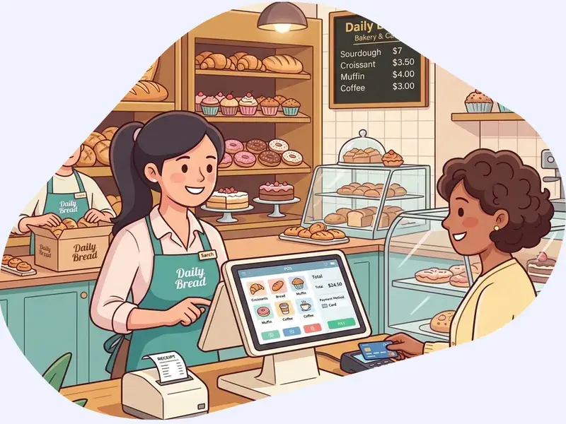 POS system for bakery — billing, inventory and reporting