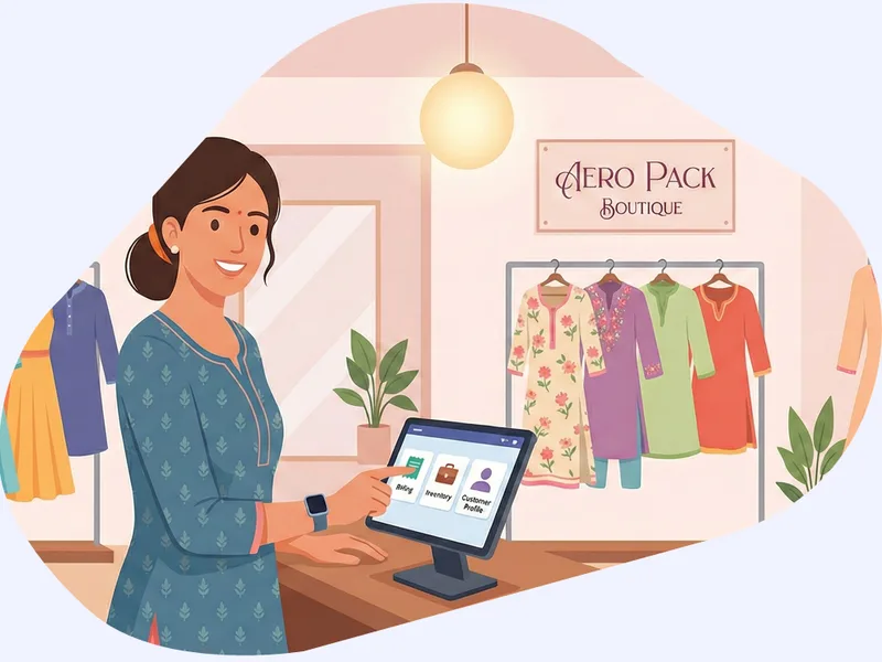 POS system for boutique — billing, inventory and reporting
